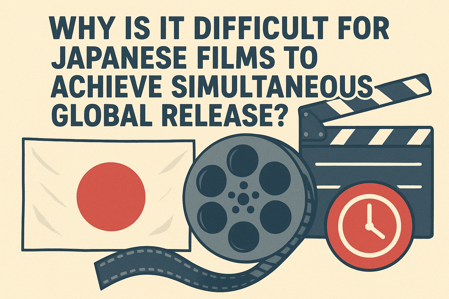Japanese Film Global Release Delay Diagram